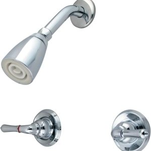 Kingston Brass KB241SO Magellan – Grifo para bañera y ducha, cromo pulido Kingston Brass KB241SO Magellan – Grifo para bañera y ducha, cromo pulido