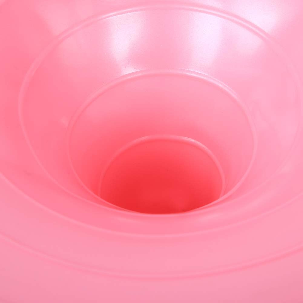 Bola de yoga  Pelota de ejercicio de 19.7 in  PVC rosa rosada  Silla de pelota de yoga  Entrenador de equilibrio  Ejercicio de asiento inflable