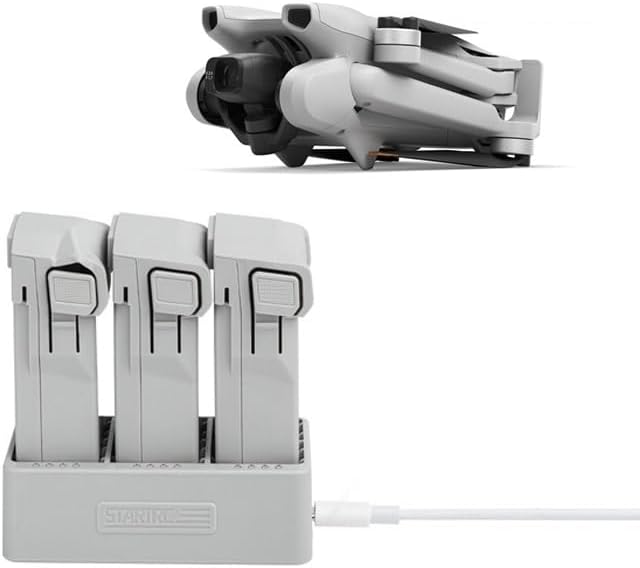 para DJI Mini 3 PRO 3 vías de carga portátil inteligente de carga rápida Hub para DJI Mini 3 PRO Drone Accesorios
