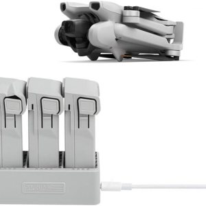 para DJI Mini 3 PRO 3 vías de carga portátil inteligente de carga rápida Hub para DJI Mini 3 PRO Drone Accesorios para DJI Mini 3 PRO 3 vías de carga portátil inteligente de carga rápida Hub para DJI Mini 3 PRO Drone Accesorios
