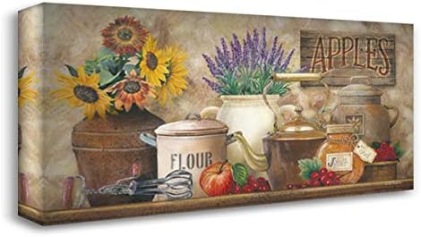 ArtDirect Antique Kitchen 18×11 Gallery Wrapped Canvas Museum Art by Wargo, Ed