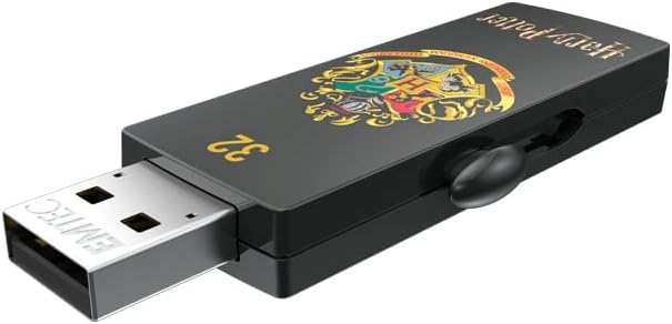 EMTEC Harry Potter M730 – Unidad flash USB 2.0 de 32 GB -Slytherin y Hogwarts Duo Pack (ECMMD32GM730HP02P2)