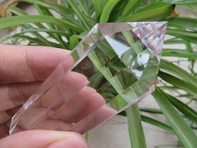 3.77 oz 12 lados estilo Vogel claro cuarzo cristal varitas punto zhenghong