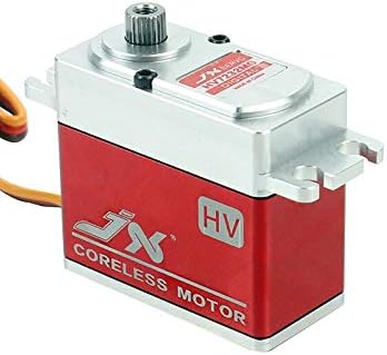 JX Servo PDI-HV7232MG 70.5 lbs Gran Torque 180 grados de alto voltaje Digital sin núcleo servo para DIY RC helicóptero Drone piezas (solo servo)