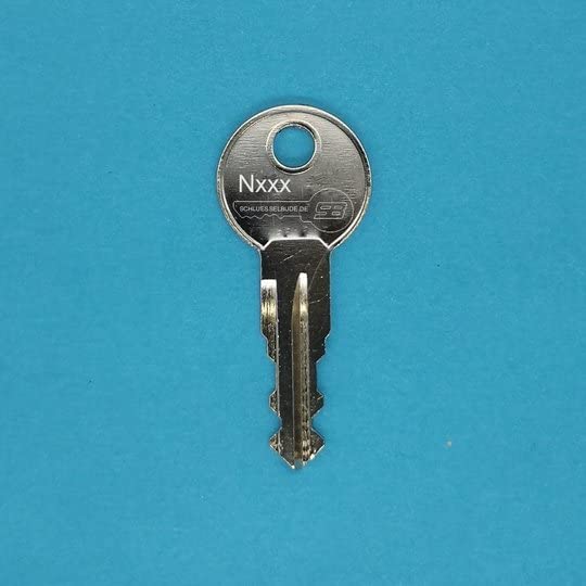 Replacement key for Thule carrier systems and roof boxes. Key number Thule – N136