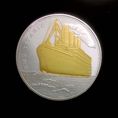Moneda Titanic Beautiful Token Rare Conmemorativo Coleccionable Curio Regalo