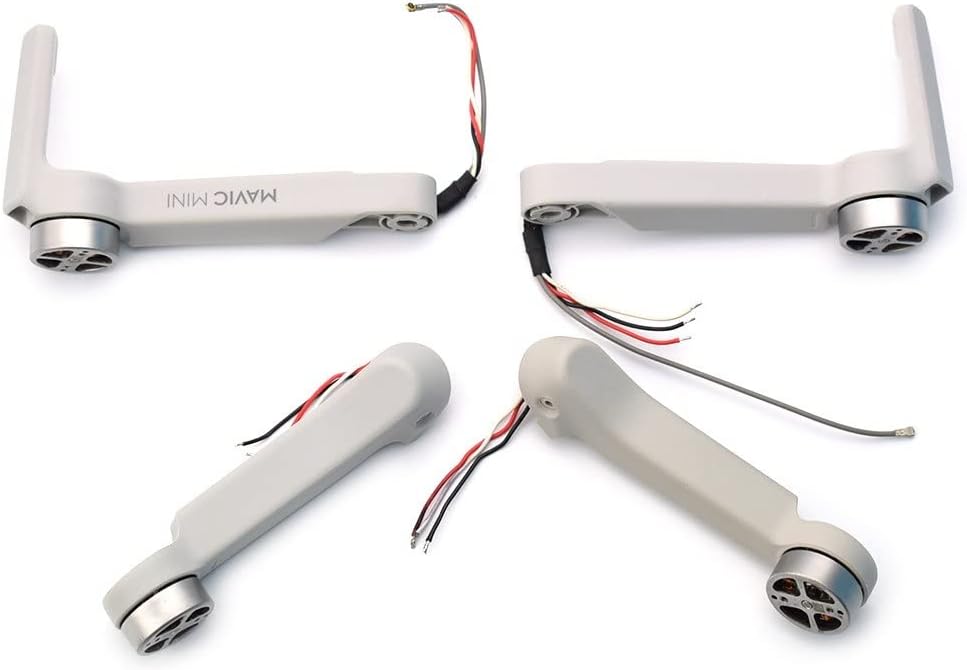 XNasu Brazo motor izquierdo derecho delantero trasero reemplazo para DJI Mavic Mini Drone piezas de reparación (color  1 juego)