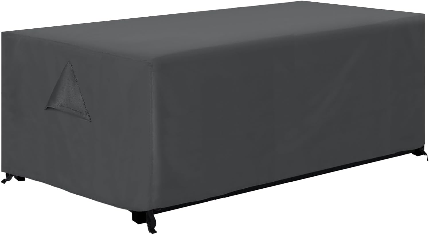ABCCANOPY Cubierta para caja de patio, impermeable y a prueba de polvo, protección de invierno, cubierta universal para muebles de 64 x 30 x 26