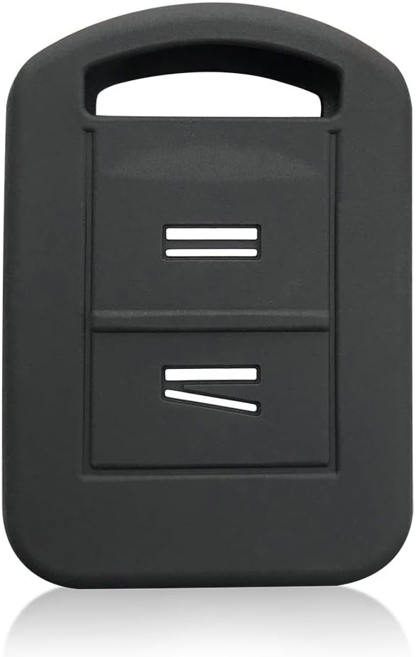 Aikchi Para Opel Monza Mokka Key Shell Fundas Silicona Car Key Cover (negro)