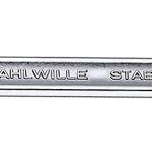 Stahlwille 41040810 – Llave de anillo de doble extremo con cabezales desplazados, acero aleado cromado y cromado, con perfil de accionamiento Stahlwille 41040810 – Llave de anillo de doble extremo con cabezales desplazados, acero aleado cromado y cromado, con perfil de accionamiento