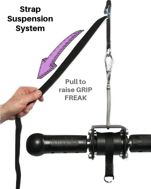 GRIP FREAK – Sistema de correa ajustable para colgar en cualquier lugar