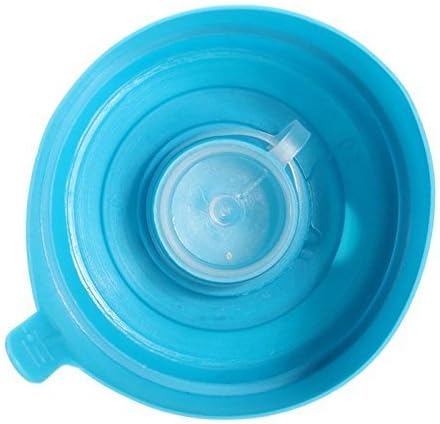 5 botellas de agua de repuesto de 2.165 in, 3 o 5 galones, tapa a presión, antisalpicaduras, tapa interior