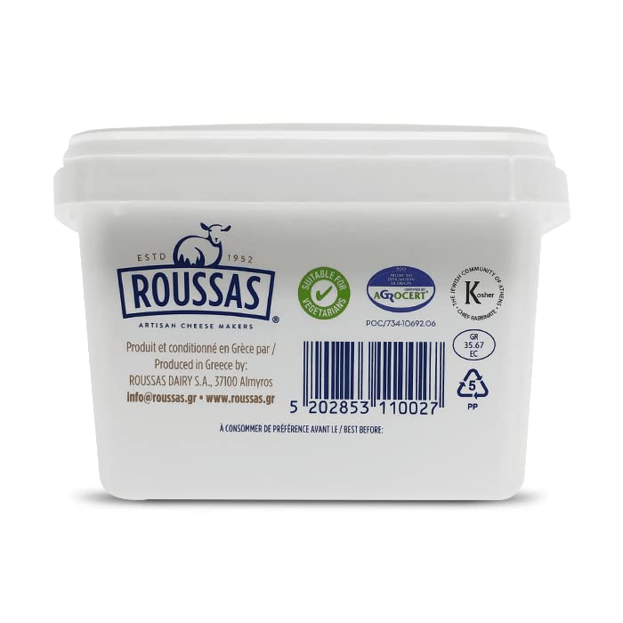 Roussas Queso feta griego, 1 kg (2.2 lb)