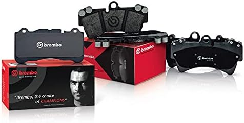 Brembo P65011N Juego de pastillas de freno de disco delantero de cerámica premium PORSCHE OE# 99635194910