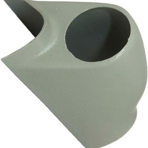 GlowShift Cápsula de calibre de pilar individual gris compatible con Subaru Impreza WRX STI 2002-2007  Color de fábrica a juego  Plástico ABS GlowShift Cápsula de calibre de pilar individual gris compatible con Subaru Impreza WRX STI 2002-2007  Color de fábrica a juego  Plástico ABS