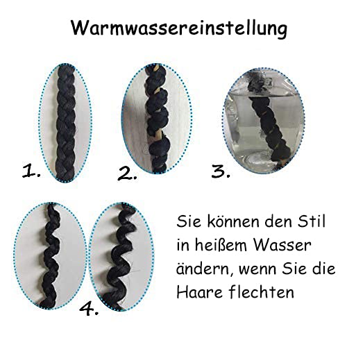 SOKU Extensiones de cabello trenzado preestiradas de 24 pulgadas  8 paquetes de trenzas de color rubio miel fresa, trenzas sintéticas profesionales