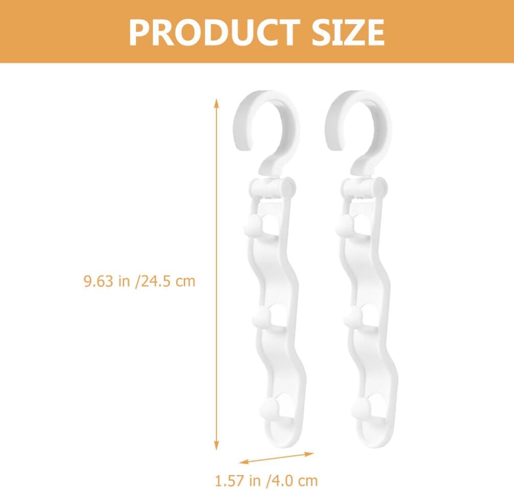 2 perchas para ropa, organizadores y almacenamiento para dormitorio, colgador de interior, ahorros de espacio, perchas para guardarropa, perchas