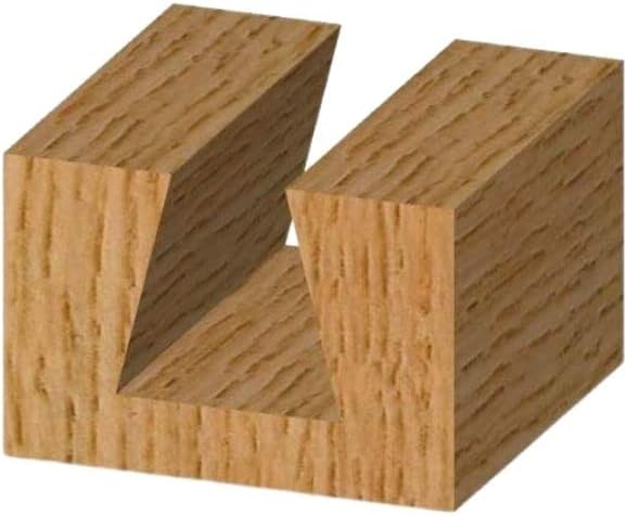 Whiteside Broca de cola de milano D14-375 con longitud de corte de 38 pulgadas de diámetro grande de 38 pulgadas