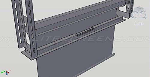 Elite Screens VMAX2Spectrum – Kit de moldura de techo para instalación oculta en el techo de la pantalla del proyector, ZCV135V-V153S-V128X