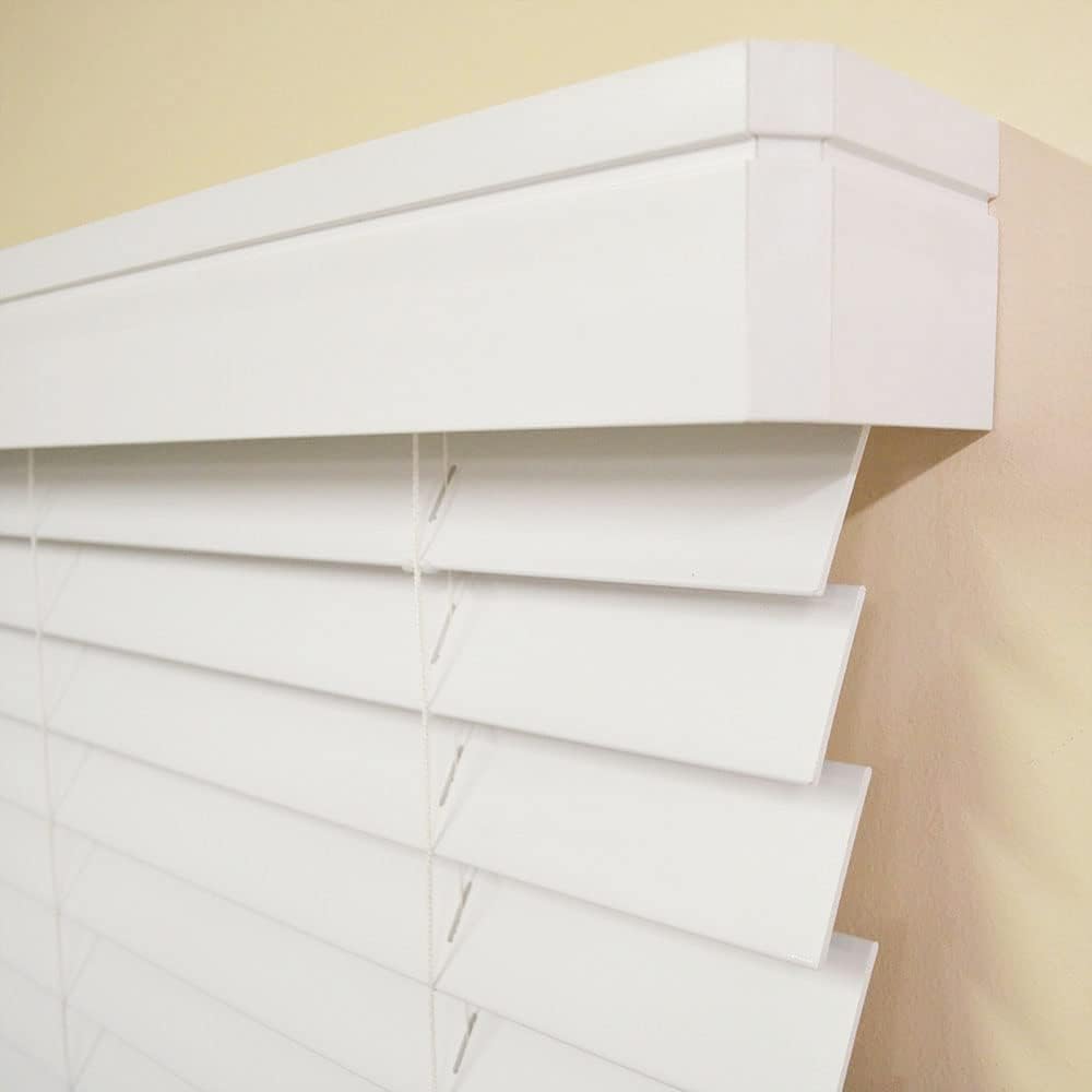 Lumino Persiana contemporánea de madera sintética de 2 pulgadas para oscurecer la habitación para ventanas, desde $19.97  (más de 900 tamaños