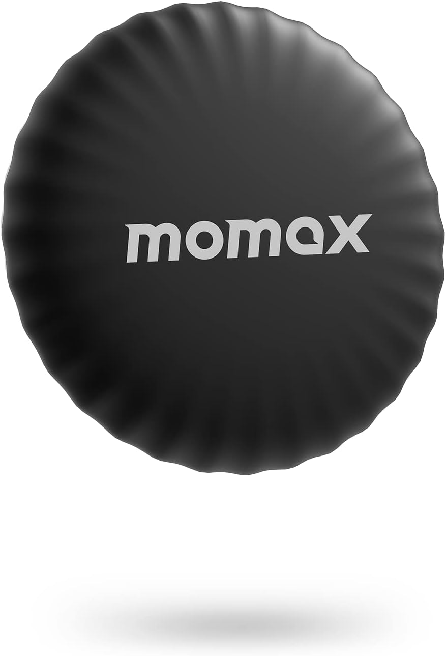 MOMAX Etiqueta de rastreador, buscador de llaves perdidas funciona con Apple Find My (solo iOS), rastreador de llaves con ubicación de