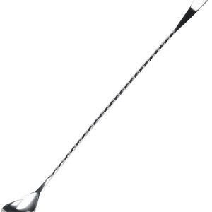 15.8in Bar Spoon, Stainl Steel Mixing Spoon,Bar Cocktail Shaker Spoon,Mixing Drink Puddler Mixer,Cocktail Stirring Spoon for Home and bar Use 15.8in Bar Spoon, Stainl Steel Mixing Spoon,Bar Cocktail Shaker Spoon,Mixing Drink Puddler Mixer,Cocktail Stirring Spoon for Home and bar Use