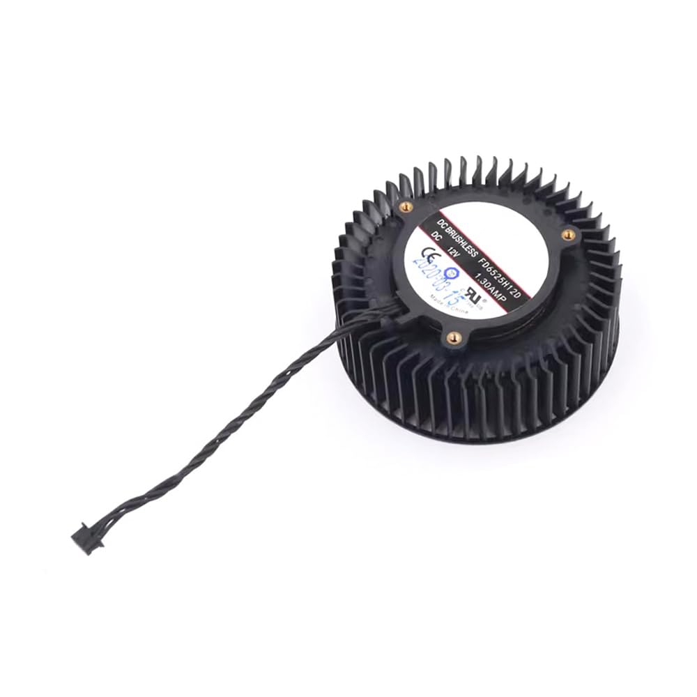 RAKSTORE PLB06625B12HH FD6525H12D Ventilador de refrigeración de tarjeta gráfica compatible con EVGA RTX 2070 2070 Super RTX 2080 2080Ti ventilador