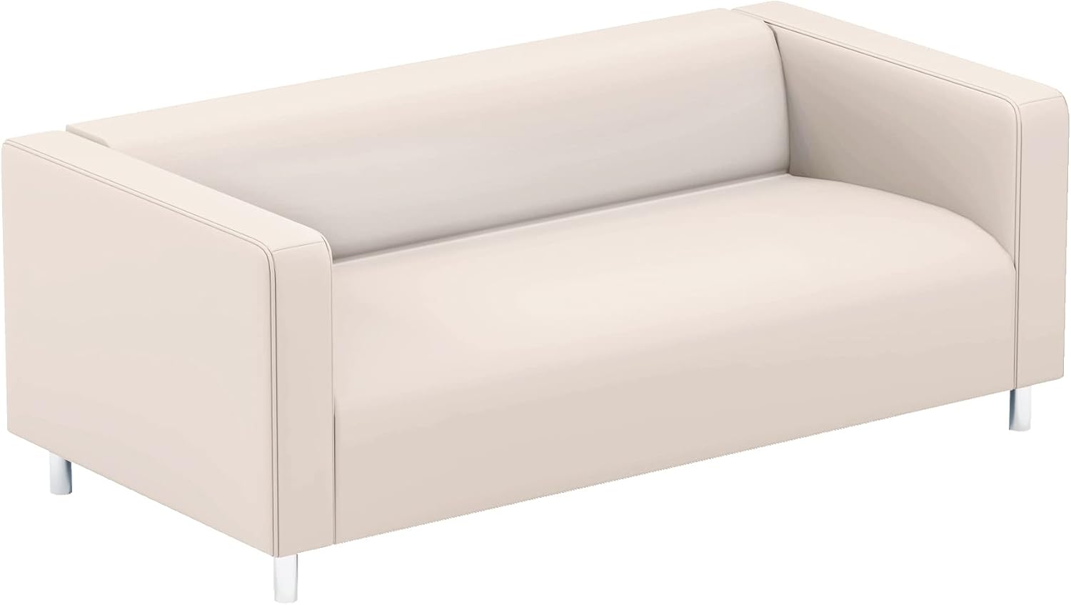 La funda de repuesto para sofá biplaza Klippan es compatible por encargo para la funda de sofá biplaza IKEA Klippan, un reemplazo de funda de sofá.