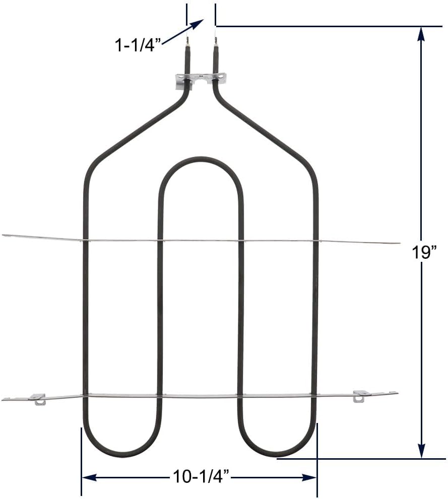PRYSM WB44T10009 Reemplazo del elemento de asador para horno – Compatible con rangos General Electric, Hotpoint, RCA