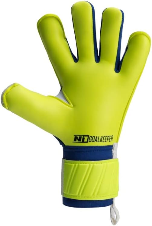 N1 Goalkeeper gloves Ares Kids. Guantes de fútbol juvenil con corte Ergoroll y palma de látex alemana. Guantes de portero de fútbol para niños con
