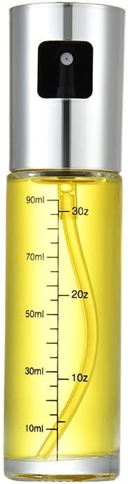 WGCF042 – Rociador para barbacoa de cocina, botella de aceite de oliva y vinagre, dispensador de frascos de acero inoxidable, mediano, WGCF042