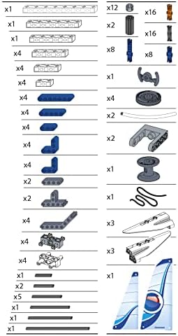 Clementoni 50063 Laboratorio de Mecánica Trimarán y Scooter Water Water Training Lock Set para niños de 8 LAT Versión Polonia