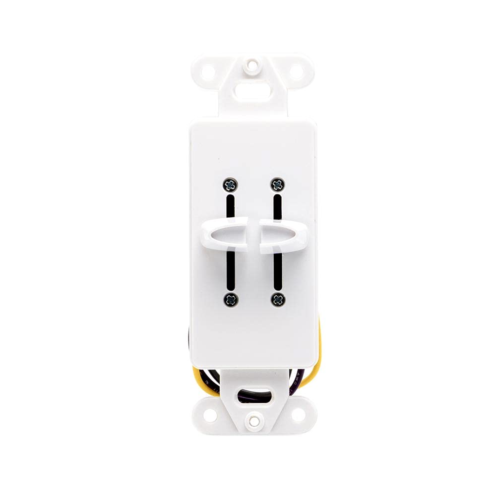 LuxDrive Atenuador de montaje en pared de doble canal 0-10V (K020-W)