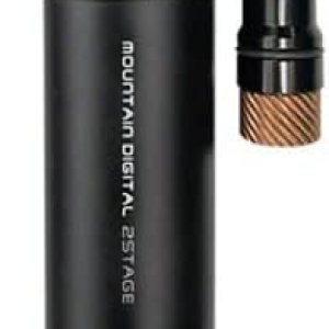 Mountain Digital 2Stage, neumático 2 en 1 y mini bomba de choque con medidor digital de 300 PSI20.7 bar, manguera trenzada, cabezal Pressure-Rite Mountain Digital 2Stage, neumático 2 en 1 y mini bomba de choque con medidor digital de 300 PSI20.7 bar, manguera trenzada, cabezal Pressure-Rite