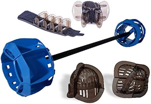 Hydrorevolution Ultimate – Paquete de ejercicios de piscina  Pesos de agua de resistencia media  Equipo de ejercicio acuático Campanas de humo,