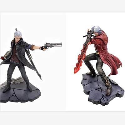 Figura de acción de Devil May Cry de Nero & Dante (color  Dante), figuras de escritorio, adornos, manualidades, coleccionables