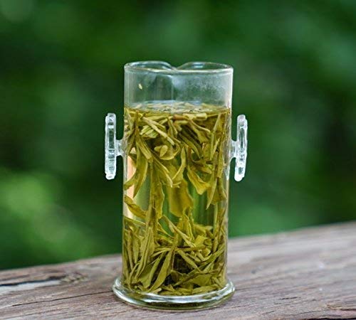 MeiMei Fine Teas Pre-Ming Long Jing Dragon Well Té verde  Té chino de hojas sueltas de origen verdadero  Cultivado orgánicamente  Alto antioxidante