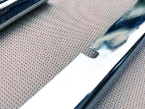 Xotic Tech – Cubierta de rejilla frontal para capó central, acero inoxidable cromado, compatible con Camry SE XSE 2018-2024