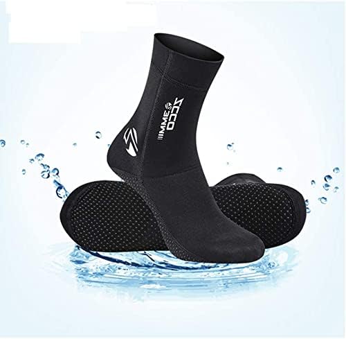 Calcetines de neopreno para buceo, calcetines de buceo, botines de aleta para hombres y mujeres, calcetines de surf de 0.118 pulgadas (0.118 in),