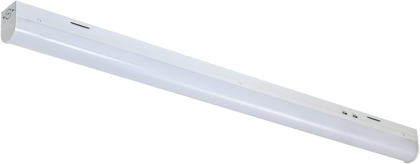 Sunlite 85467 – Tira de luz LED de 4 pies, seleccionable de potencia 25 W30 W40 W, multivoltio, 325039005200 lúmenes, seleccionable por color