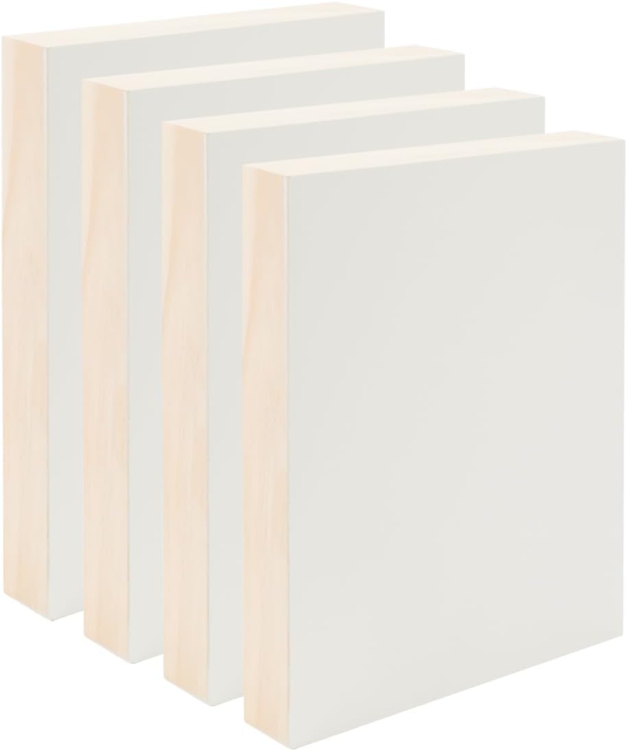Da Vinci Pro Resist-Grip – Panel de gesso texturizado de 2 pulgadas (individual) 18 x 24 pulgadas, paquete de 4
