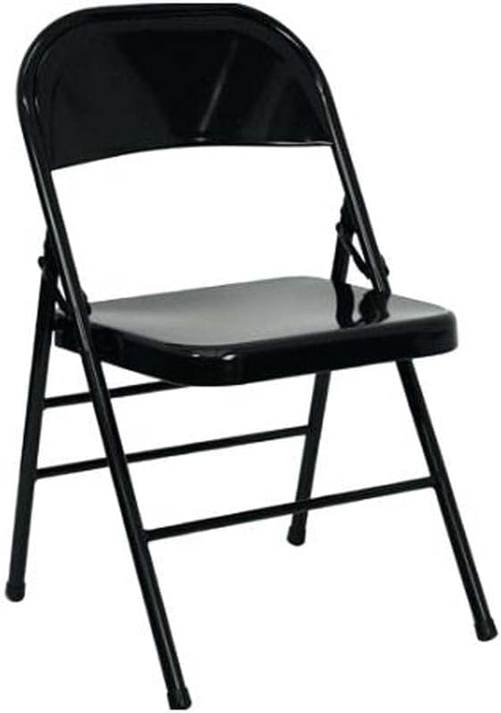 Efavormart – 100 fundas para sillas plegables de poliéster de lino marfil para sillas de comedor para bodas, fiestas, eventos, banquetes, catering