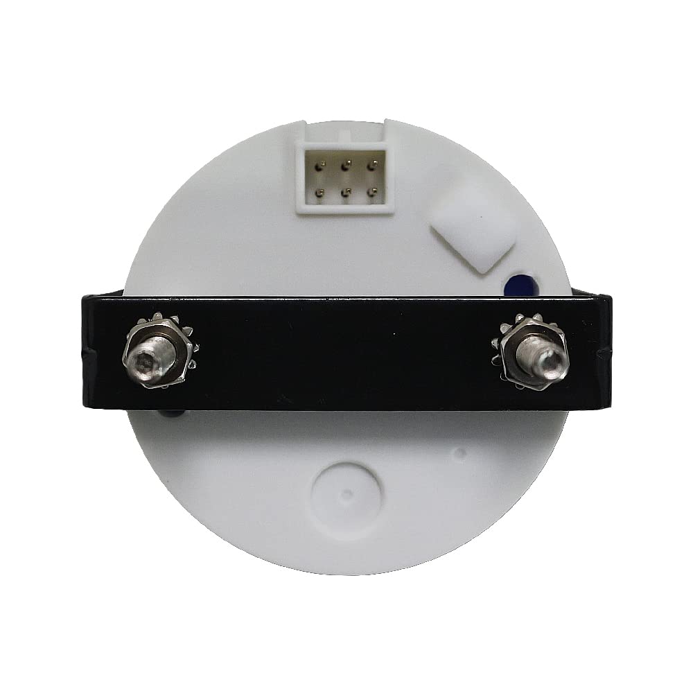 ELING Coche Barco 2.047 in 2 pulgadas 12V 24V DC Voltímetro Digital Voltímetro Medidor de Voltaje Medidor con Retroiluminación IP67 Impermeable