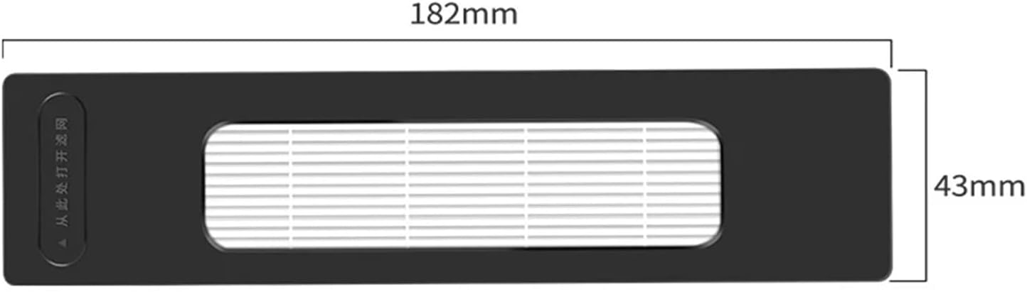 Accesorios de repuesto para aspiradora, trapos de repuesto, cepillo lateral, cepillo lateral, filtro HEPA, paño para trapeador, compatible con