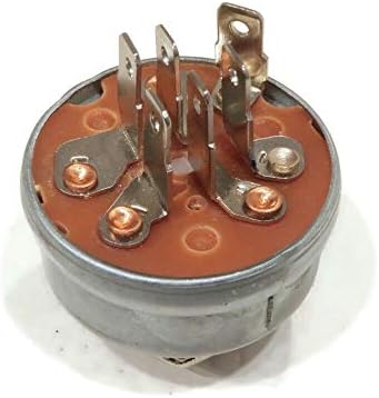 Interruptor de llave de encendido para John Deere 108, 111, 111H, 112L con plataforma de cortacésped de 38″, 46″