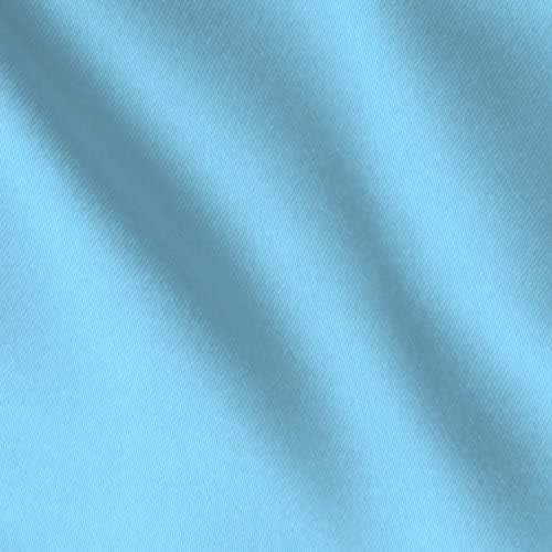valentina textile inc Tela Charmeuse elástica de 60 pulgadas de ancho, para bodas, decoración, vestidos, sábanas, disfraces, vestidos (50 yardas,