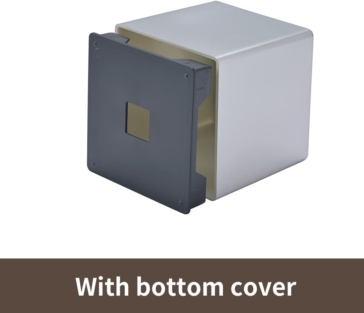 Cubierta para caja de pañuelos, soporte cuadrado para pañuelos faciales para tocador de baño, encimeras, aparadores, mesita de noche, salones y