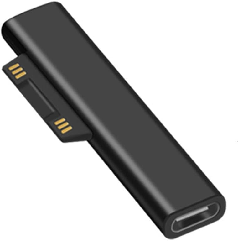 PD – Adaptador USB tipo C a CC de 15 V, 4 A, 60 W, 100WPD tipo USB C a superficie, hecho para Surface Pro 7Pro 6Pro 5Pro 4Pro 3, Surface Laptop