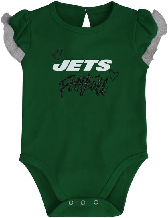 Outerstuff NFL – Conjunto de 2 piezas para recién nacidos con diseño de enredadera