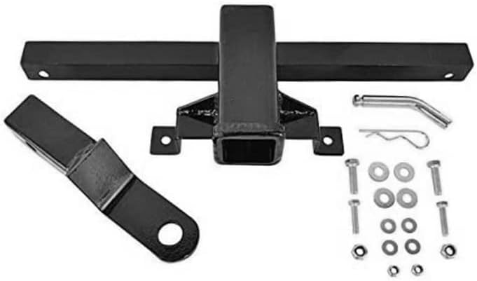 Huskey – Enganche de remolque resistente para carros de golf Club Car DS 1981+  Montaje en chasis trasero (no reposapiés del asiento trasero)